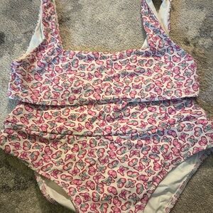 Frankie's bikinis butterfly print two piece